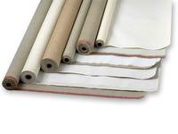 Rollen Leinen und Baumwolle