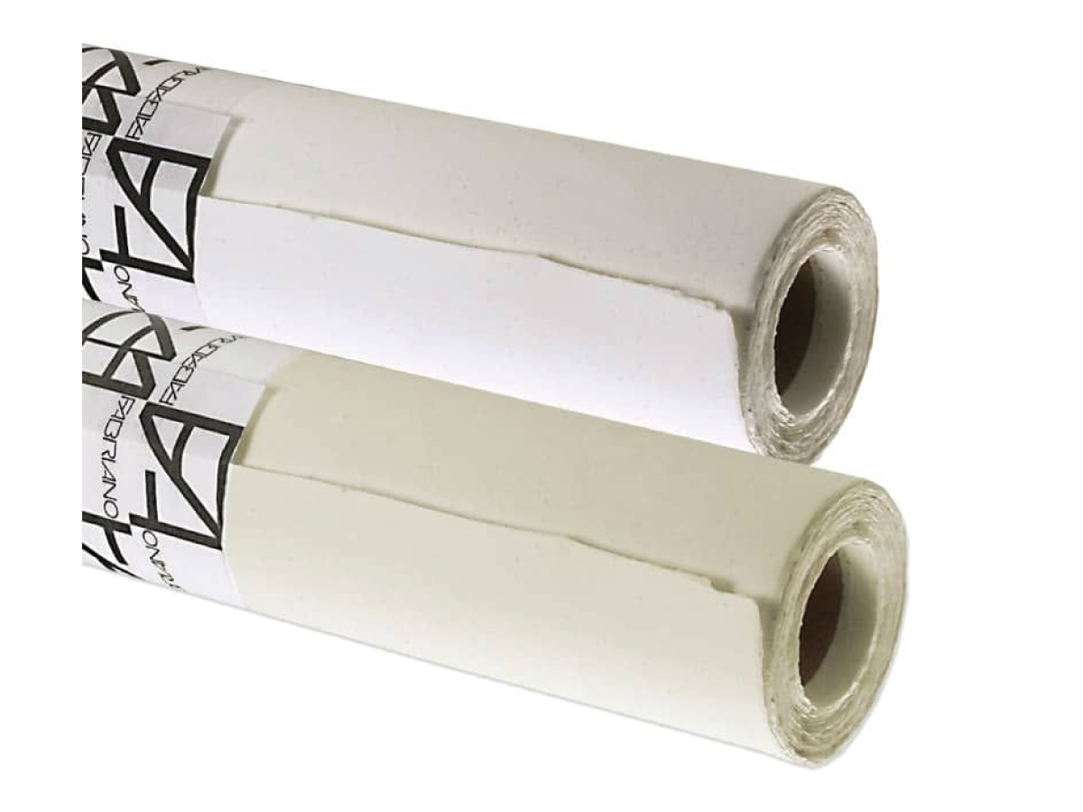 FABRIANO ARTISTICO AQUARELLPAPIER ROLLE 300GR GLATT 140CM X 10M EXTRA WEISS 1