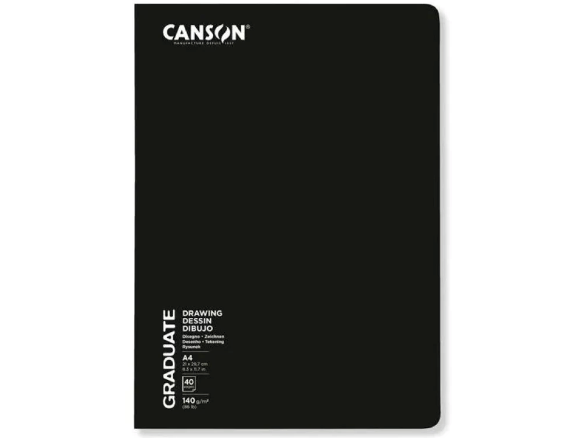 CANSON GRADUATE SKETCHBOOK A4 140 GRAMS 1