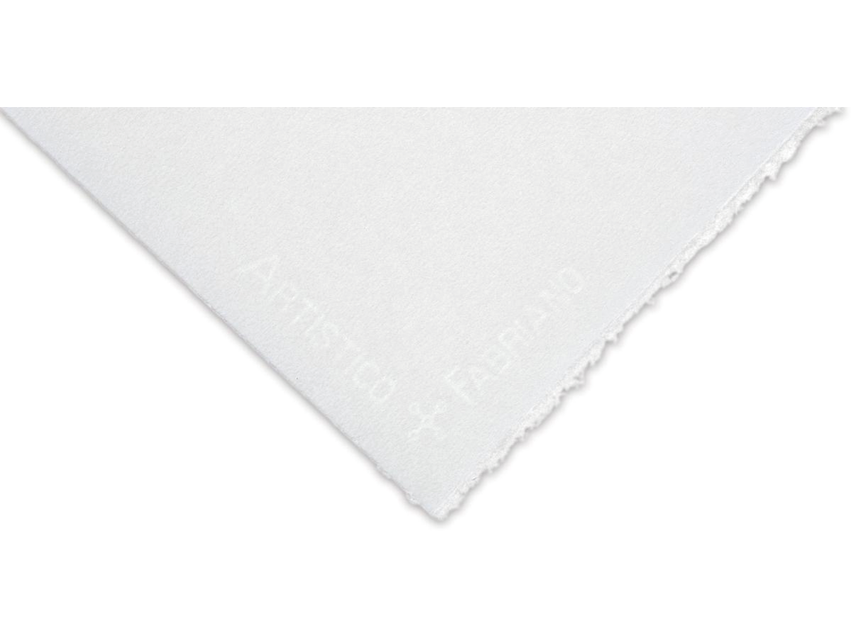 FABRIANO ARTISTICO AQUARELLPAPIER GRANA FINA 56X76CM 640GRAMM TRADITIONELL WEISS 1