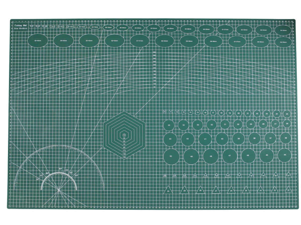 MUSEO SCHNEIDEMATTE GRÜN 60X90CM 1