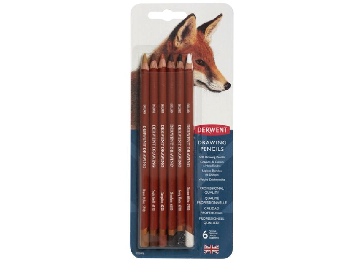 DERWENT DRAWING SET 6X 1