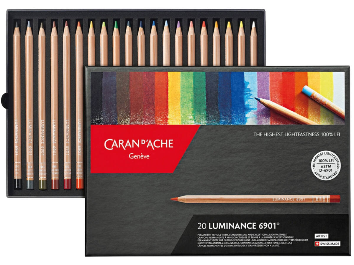 CARAN D'ACHE LUMINANCE BUNTSTIFTE 20STÜCK 1