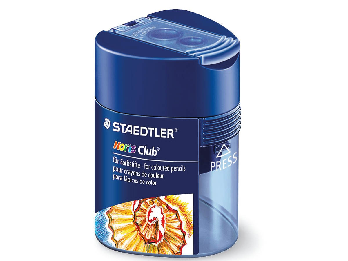 STAEDTLER NORIS CLUB DESIGN DOPPEL ANSPITZER 512 1