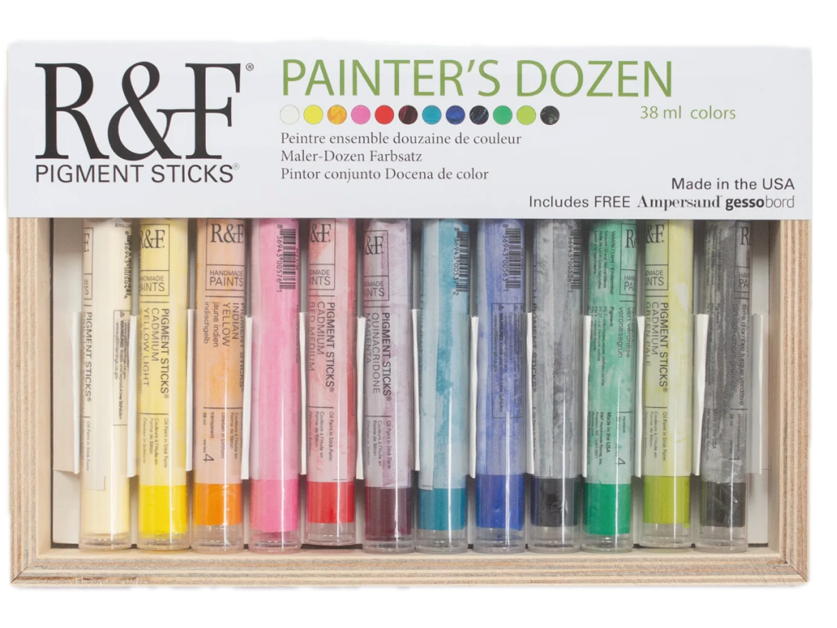 R&F PIGMENT STICK SET 1 PAINTER'S DOZEN 12X38ML 1