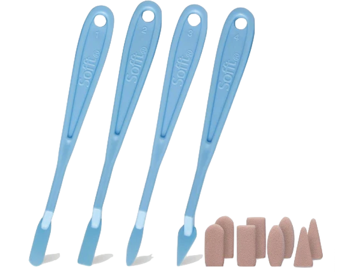 PANPASTEL SOFFT SET MIT 4 MESSERN UND 8 COVERS 1