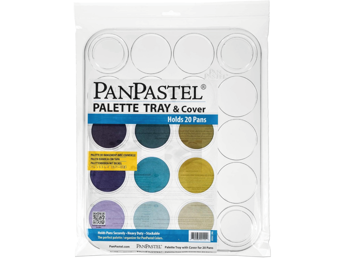 PANPASTEL PALETTENTABLETT MIT DECKEL 20 FÄCHER 1