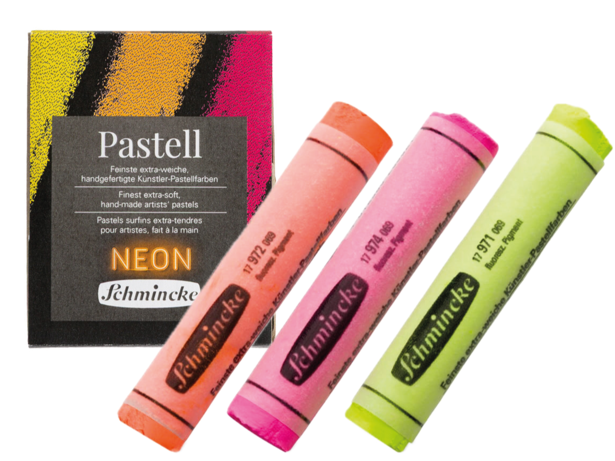SCHMINCKE SOFTPASTELL SET NEON 1