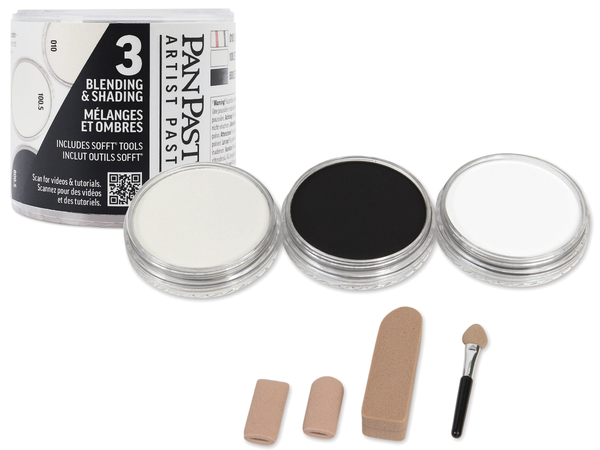 PANPASTEL BLENDING & SHADING SET 3X 1