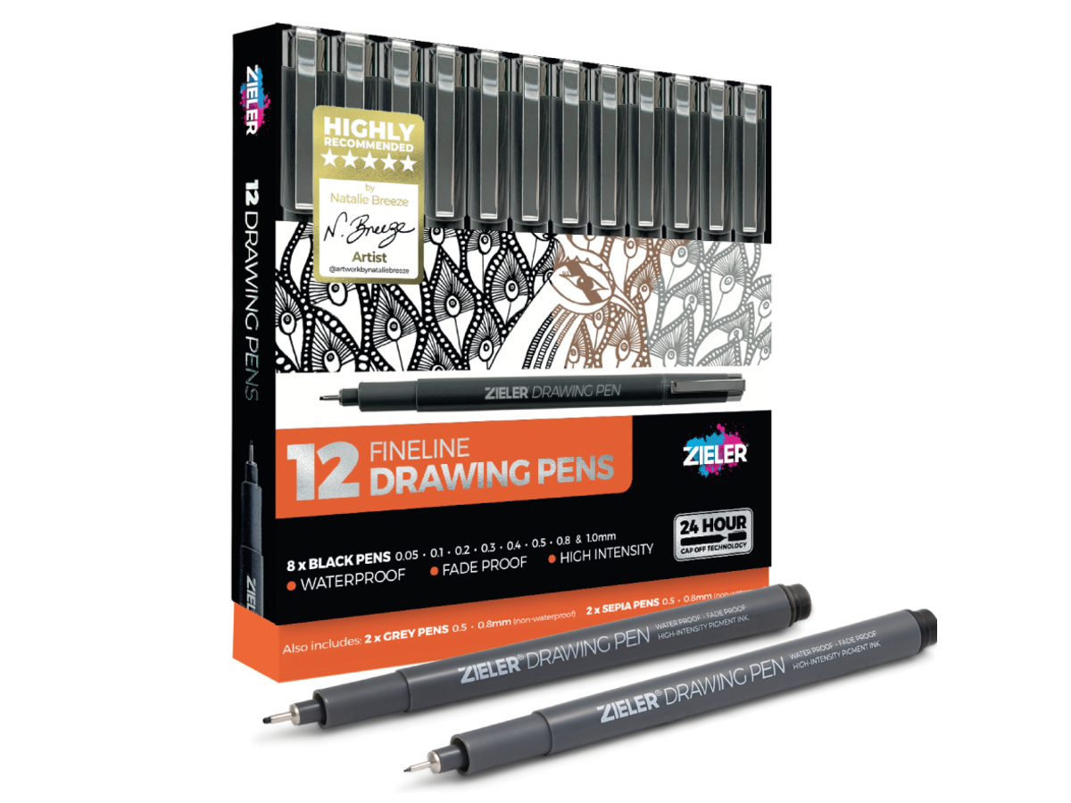 ZIELER FINELINER SET 12X 1