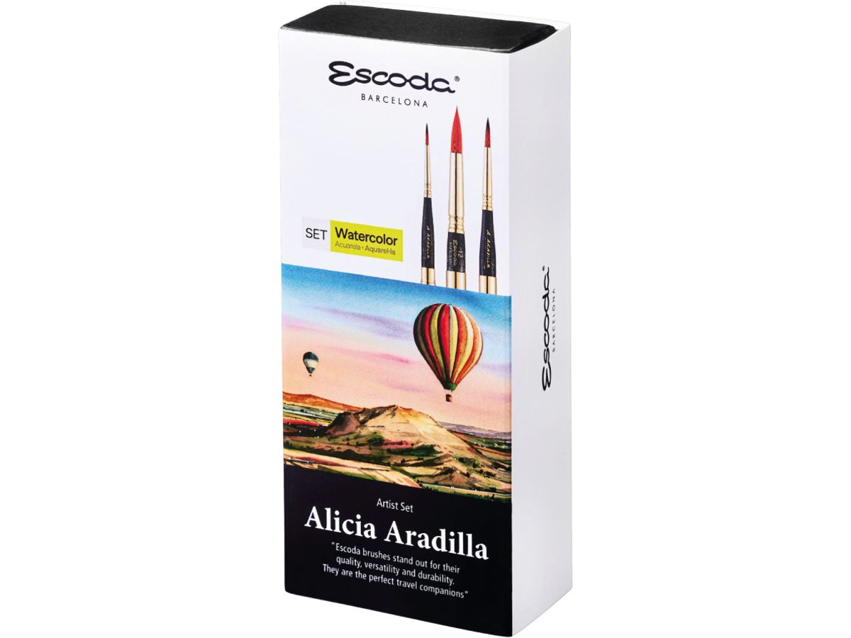 ESCODA 8624 ARADILLA REISPENSELEN SET 3X 1