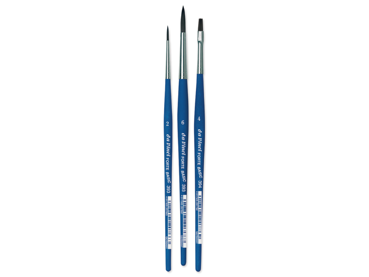 DA VINCI FORTE PENSELEN SET 3505 3X 1
