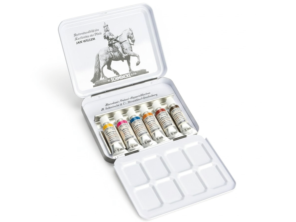 SCHMINCKE HORADAM AQUARELL RETRO SET JAN WELLEM 5 ML 6X WECK=WECK 1