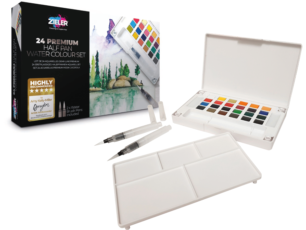 ZIELER AQUARELL PREMIUM  WATERCOLOUR SET 1