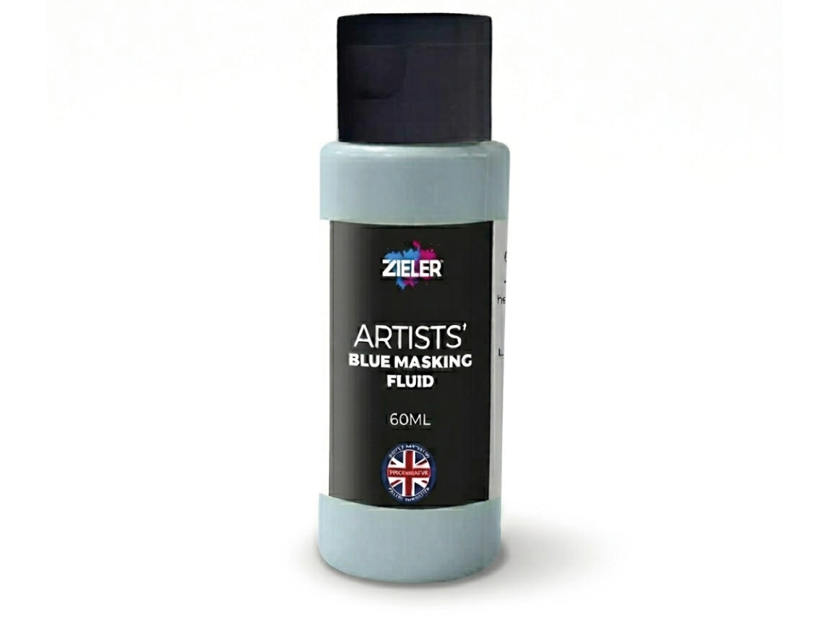 ZIELER ART MASKING FLUID 60ML LIGHT BLUE 1