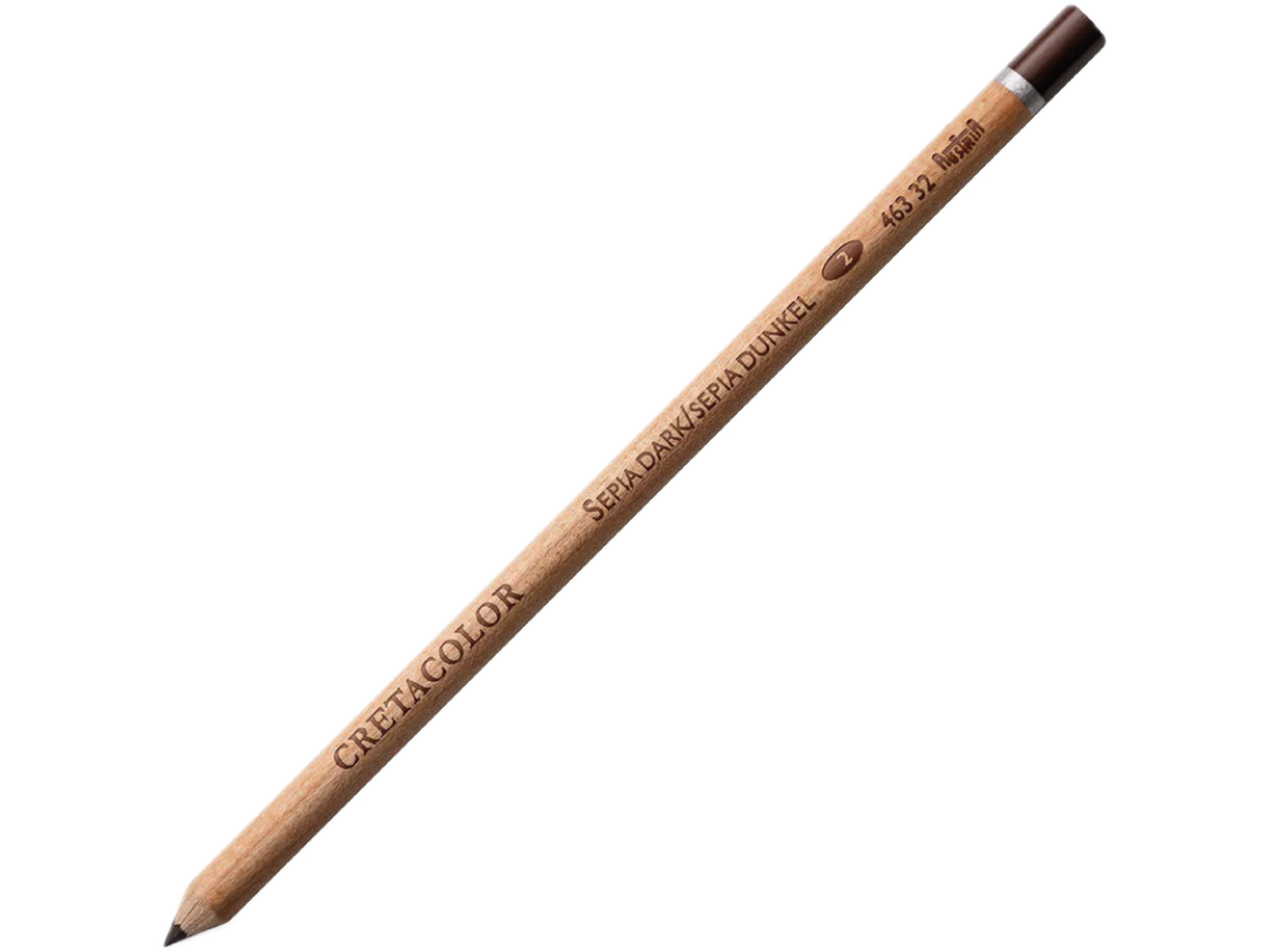 CRETACOLOR KREIDESTIFT SEPIA DUNKEL 2 1
