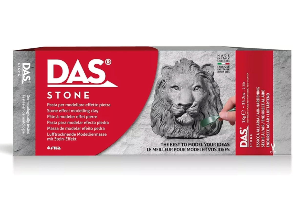 DAS LUCHTDROGENDE KLEI 1000 GRAM STONE 1