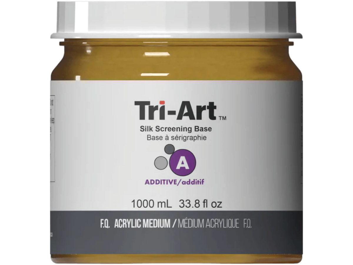 TRI-ART SILK SCREENING BASE 1000ML VOOR GEBRUIK OP PAPIER 1