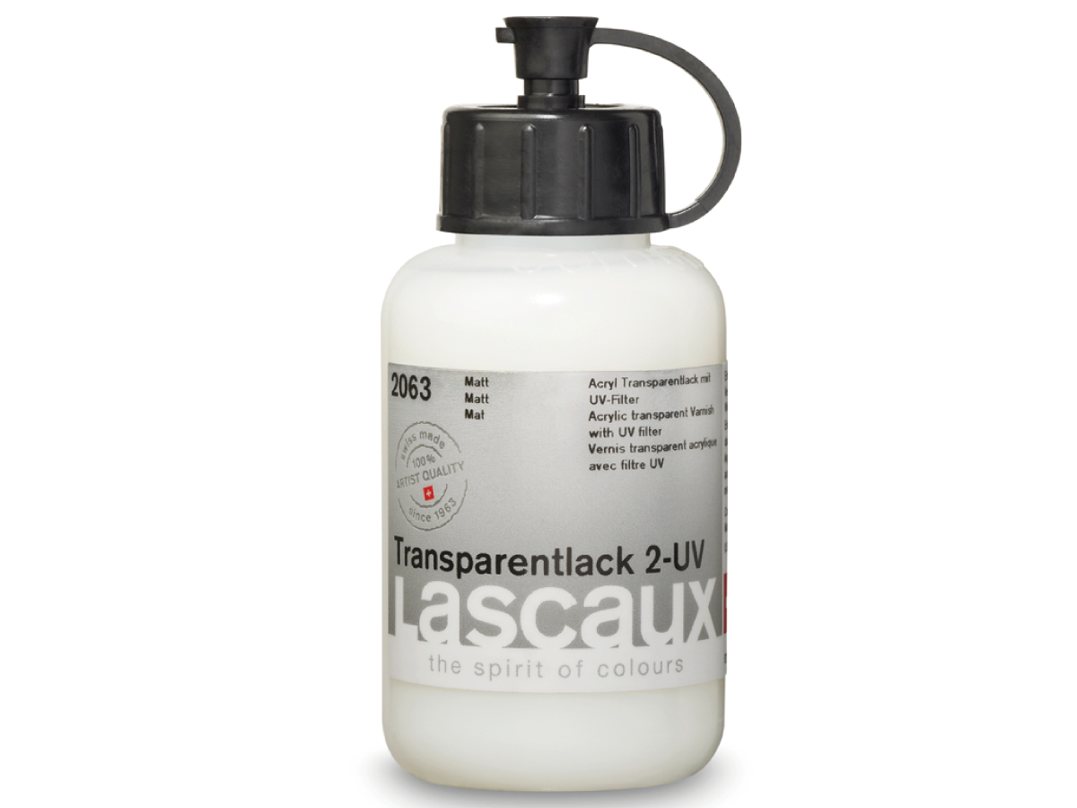 LASCAUX TRANSPARENTLACK 2 UV MATT 2063 85ML 1