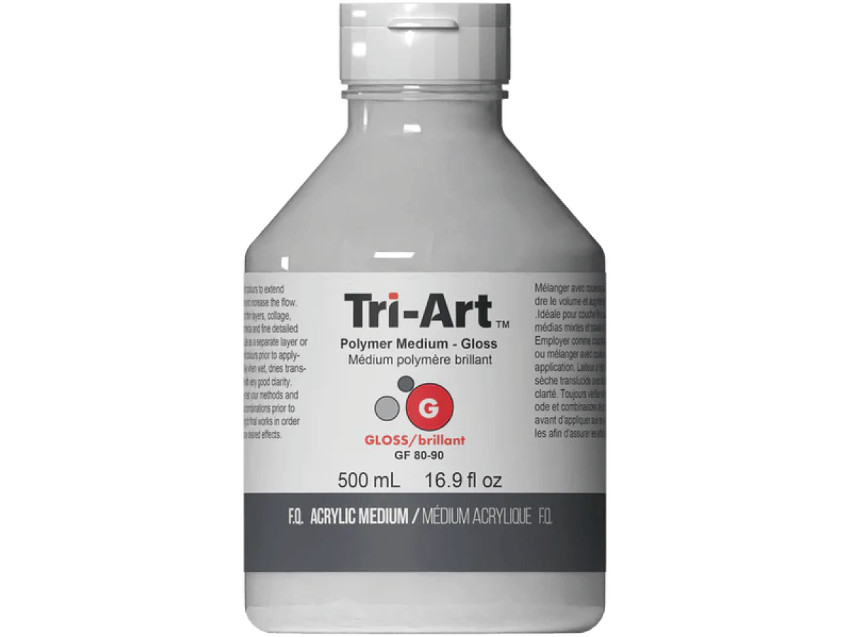 TRI-ART POLYMER MEDIUM GLOSS 500ML 1
