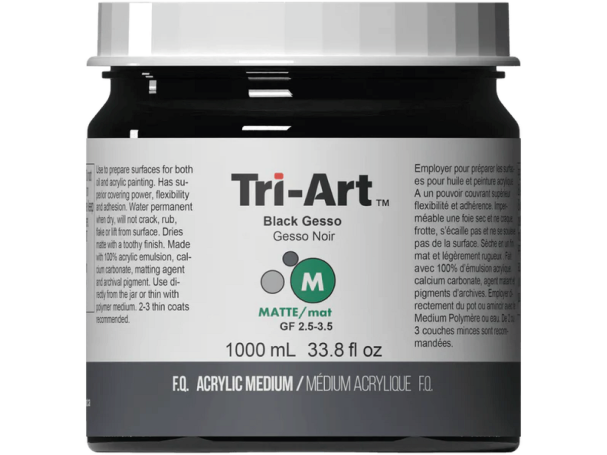TRI-ART 1000 ML  GESSO SCHWARZ 1