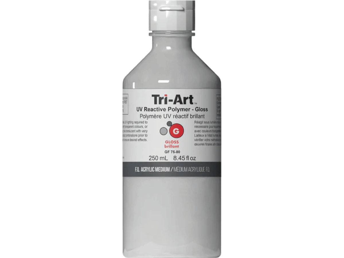 TRI-ART UV REACTIVE POLYMER MEDIUM 250 ML GLANZ 1