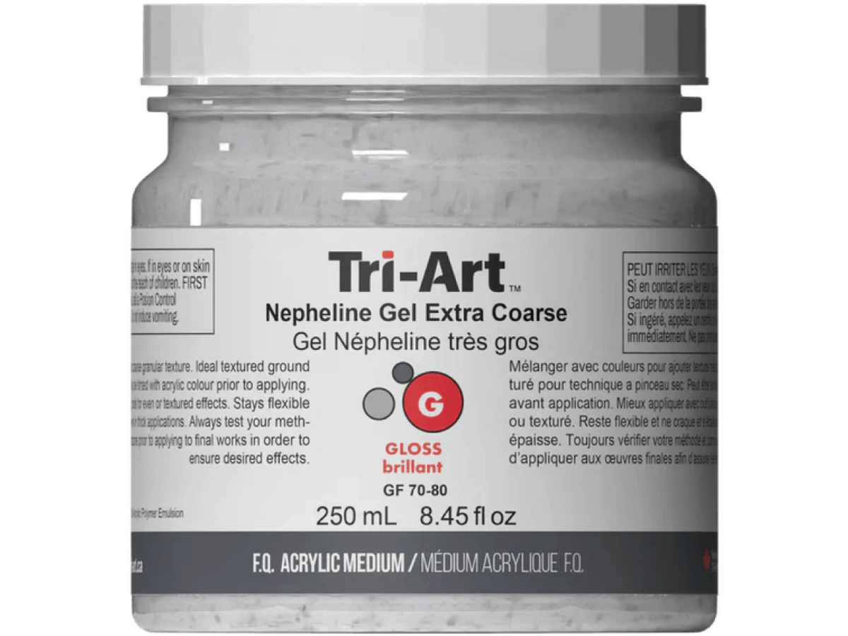 TRI-ART NEPHELINE GEL EXTRA COARSE 250ML 1