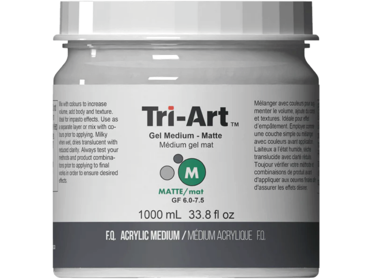 TRI-ART GEL MEDIUM MATTE 1L 1