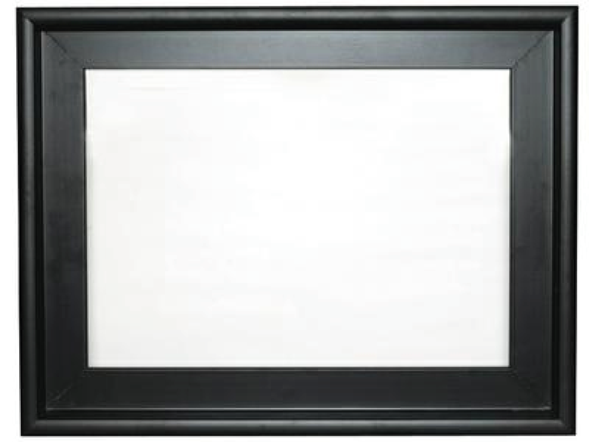 VAN BEEK BAKLIJST ZWART LUXE 80X90CM DOEKMAAT 1