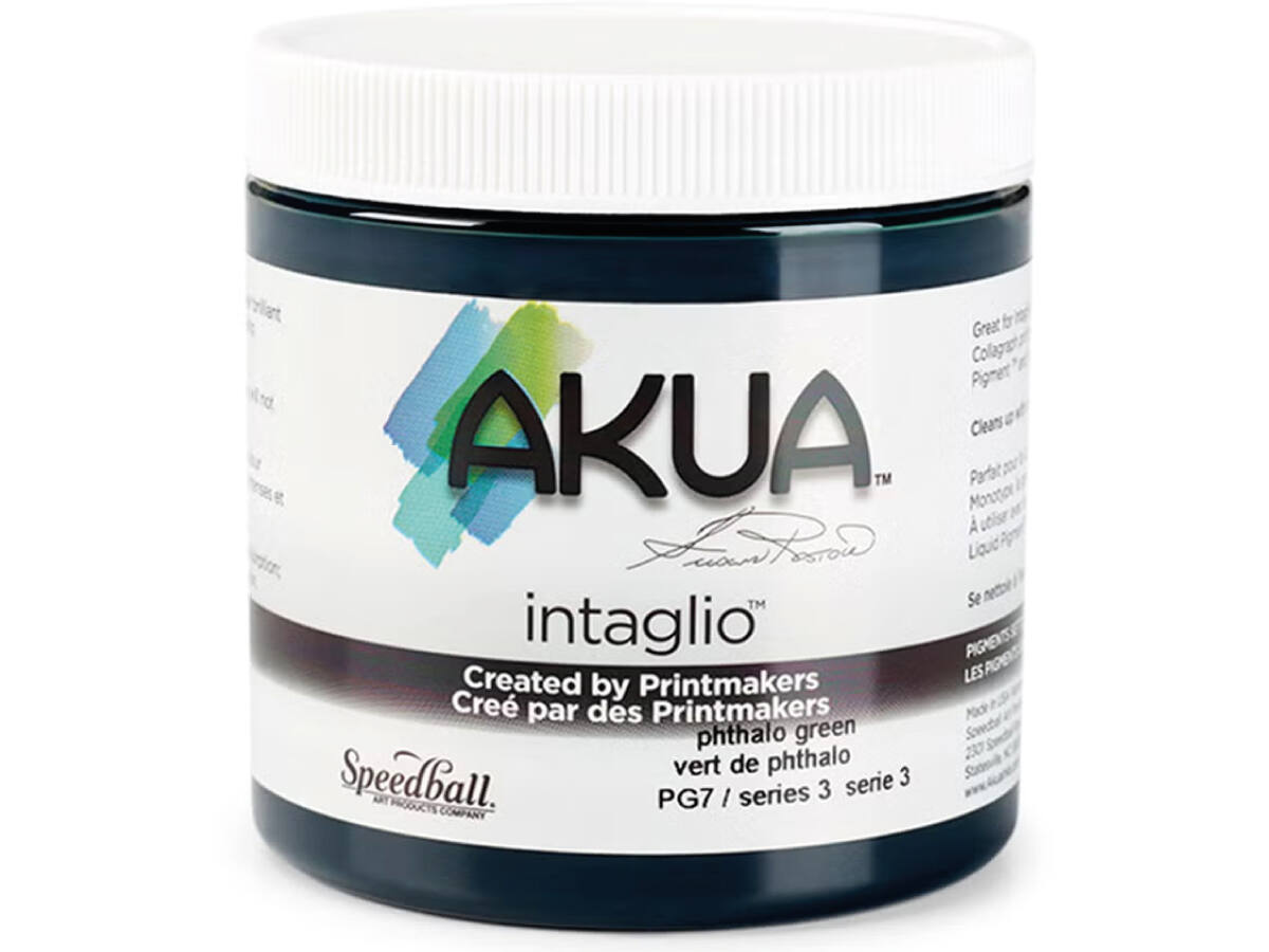 AKUA INTAGLIO TIEFDRUCKFARBE 237ML PHTHALOGRÜN 680 1