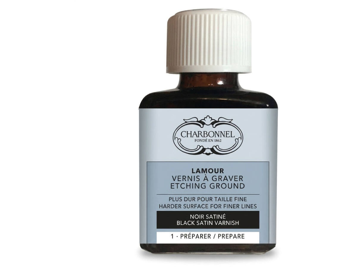 CHARBONNEL SATINSCHWARZER ÄTZGRUND 75ML LAMOUR 1