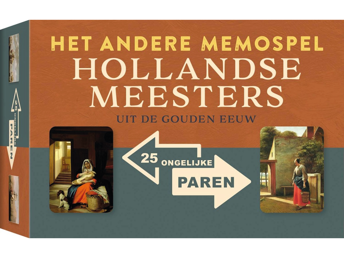 HOLLÄNDISCHE MEISTER MEMORY SPIEL 1