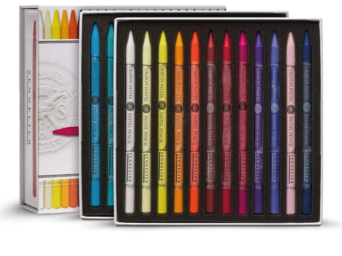 SENNELIER PASTELPOTLODEN SET ASSORTED 24X 1