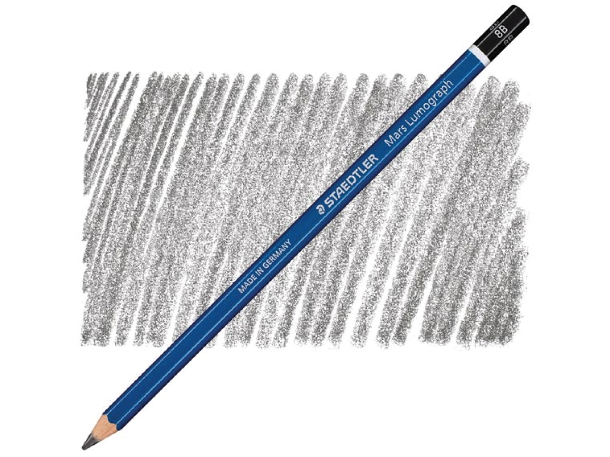 STAEDTLER MARS LUMOGRAPH POTLOOD 8B 1