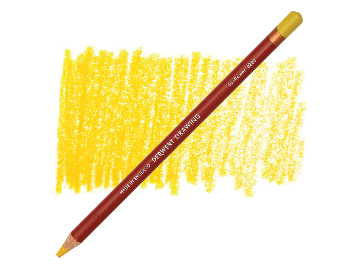 DERWENT DRAWING POTLOOD 0200 SUNFLOWER 1