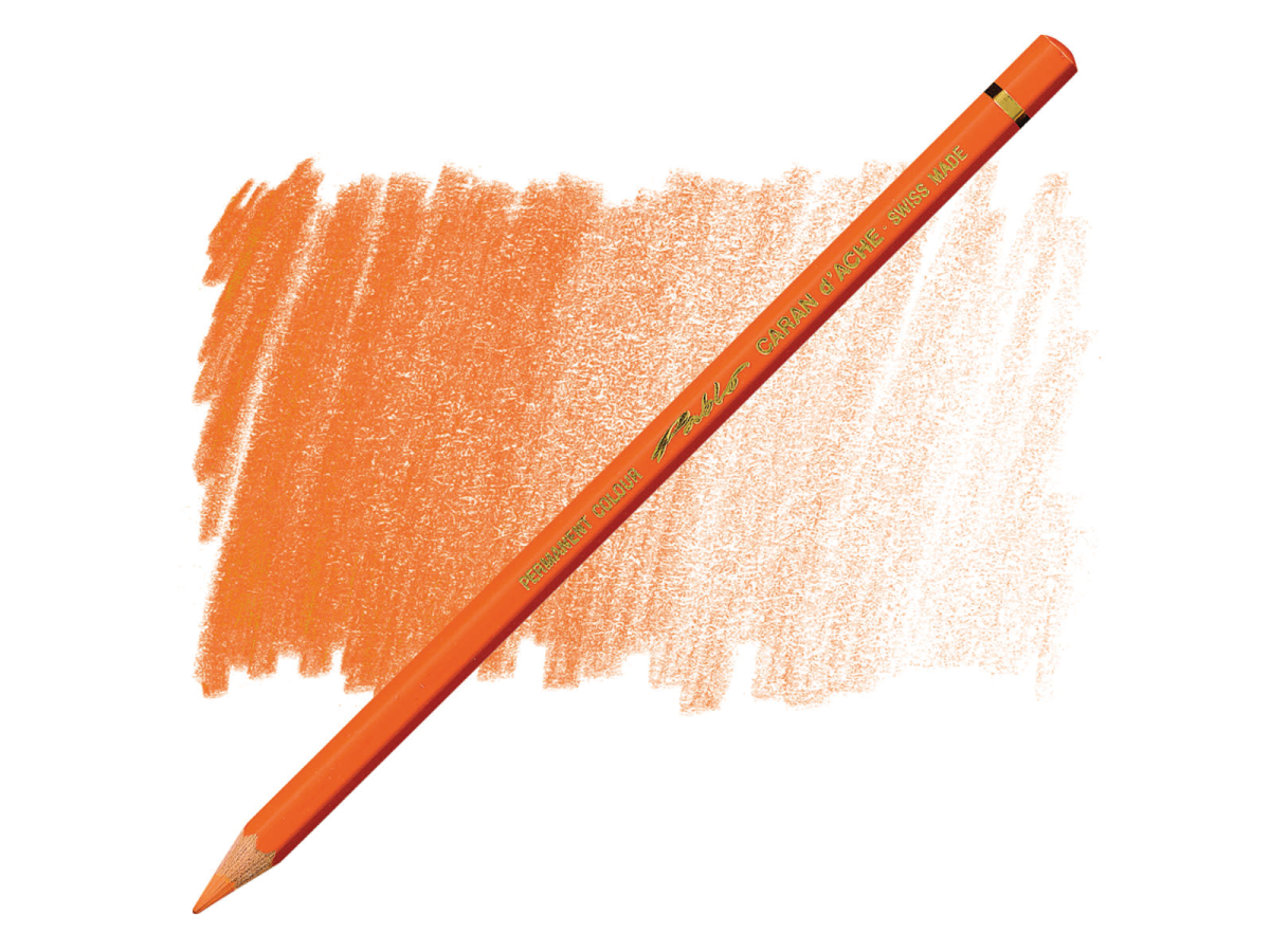CARAN D'ACHE PABLO BUNTSTIFT 040 ROTGELB 1
