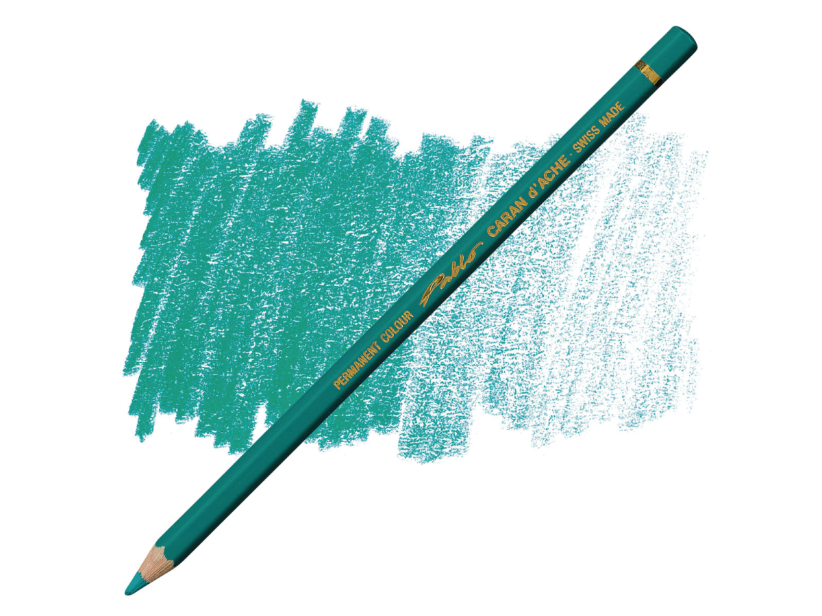 CARAN D'ACHE PABLO BUNTSTIFT 195 OPALGRUN 1