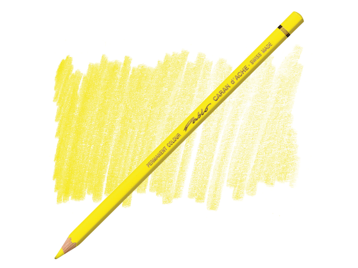CARAN D'ACHE PABLO BUNTSTIFT 250 KANARIENGELB 1