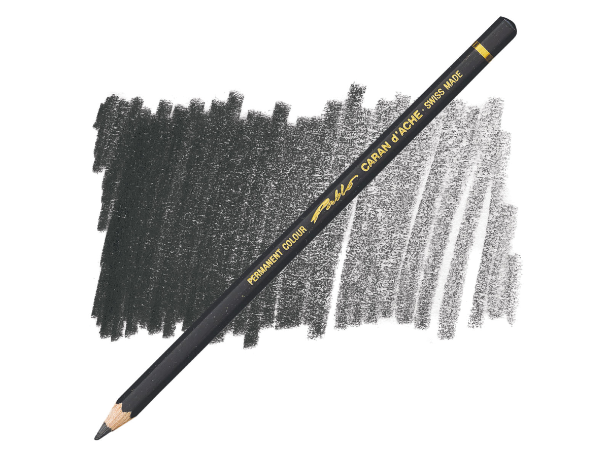 CARAN D'ACHE PABLO BUNTSTIFT 496 EFFENBEINSCHWARTZ 1