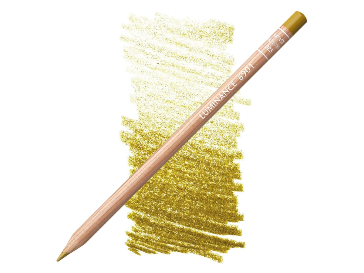 CARAN D'ACHE LUMINANCE BUNTSTIFT 025 GRÜNOCKER 1