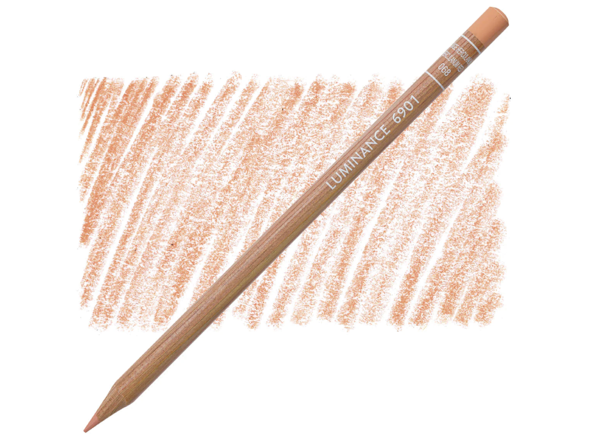 CARAN D'ACHE LUMINANCE POTLOOD 068 HERCULANUMROT (HERCULANUM RED) 1