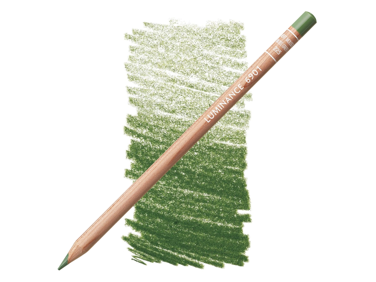 CARAN D'ACHE LUMINANCE BUNTSTIFT 225 MOOSGRÜN 1