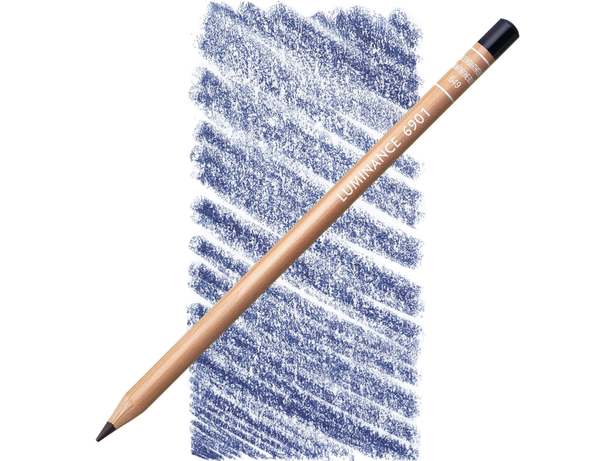 CARAN D'ACHE LUMINANCE POTLOOD 649 INDANTHREN-BLAU (INDANTHRONE BLUE) 1