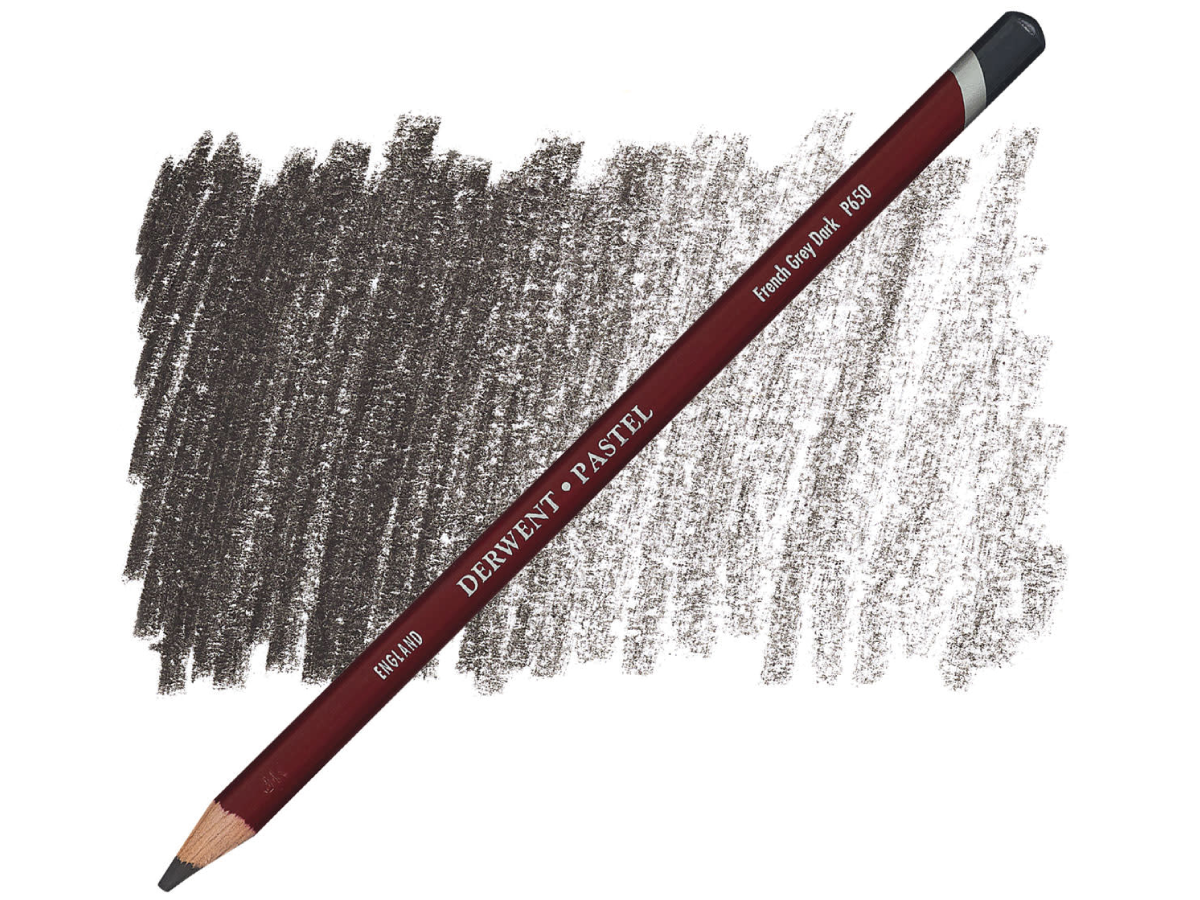 DERWENT PASTELLSTIFT P650 294 FRENCH GREY DARK 1