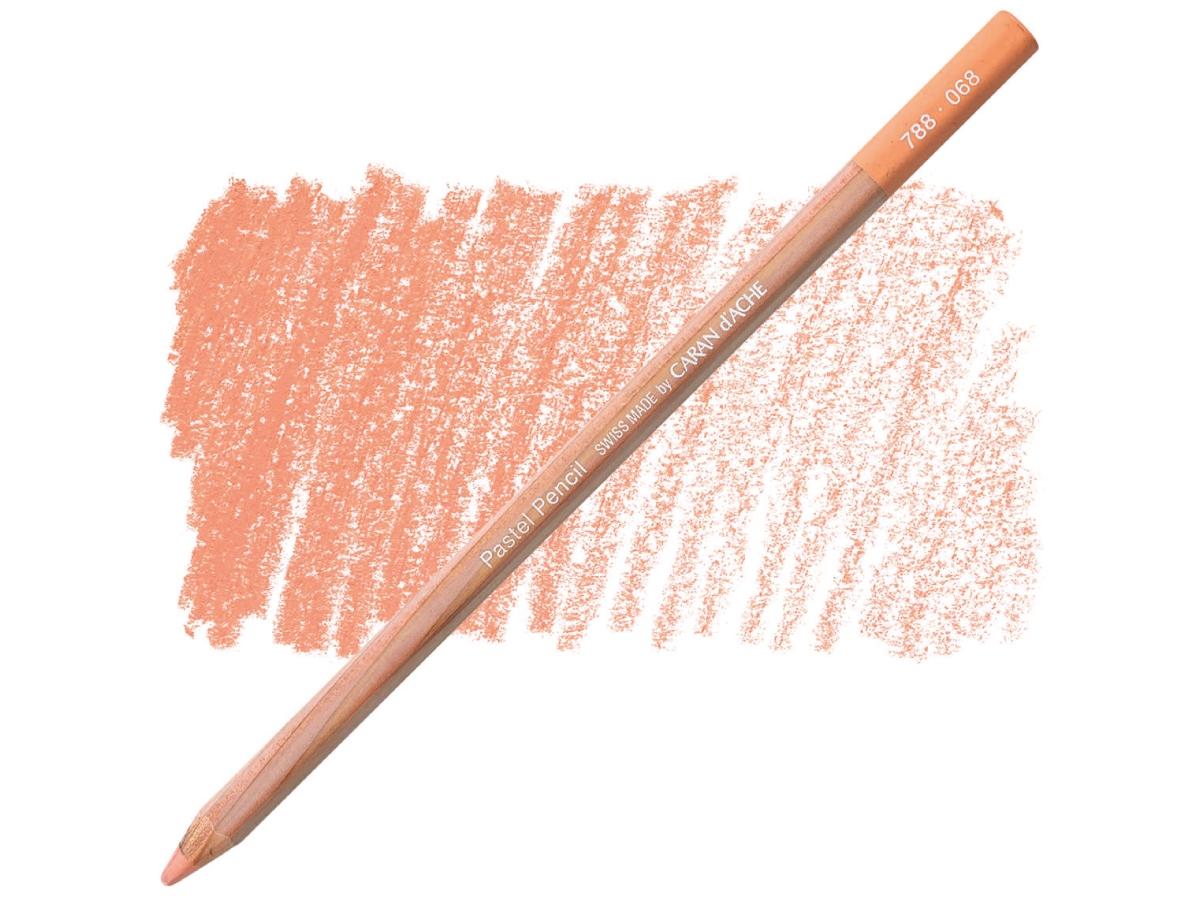 CARAN D'ACHE PASTEL PENCIL PASTELLSTIFT 068 HERCULANUMROT 1