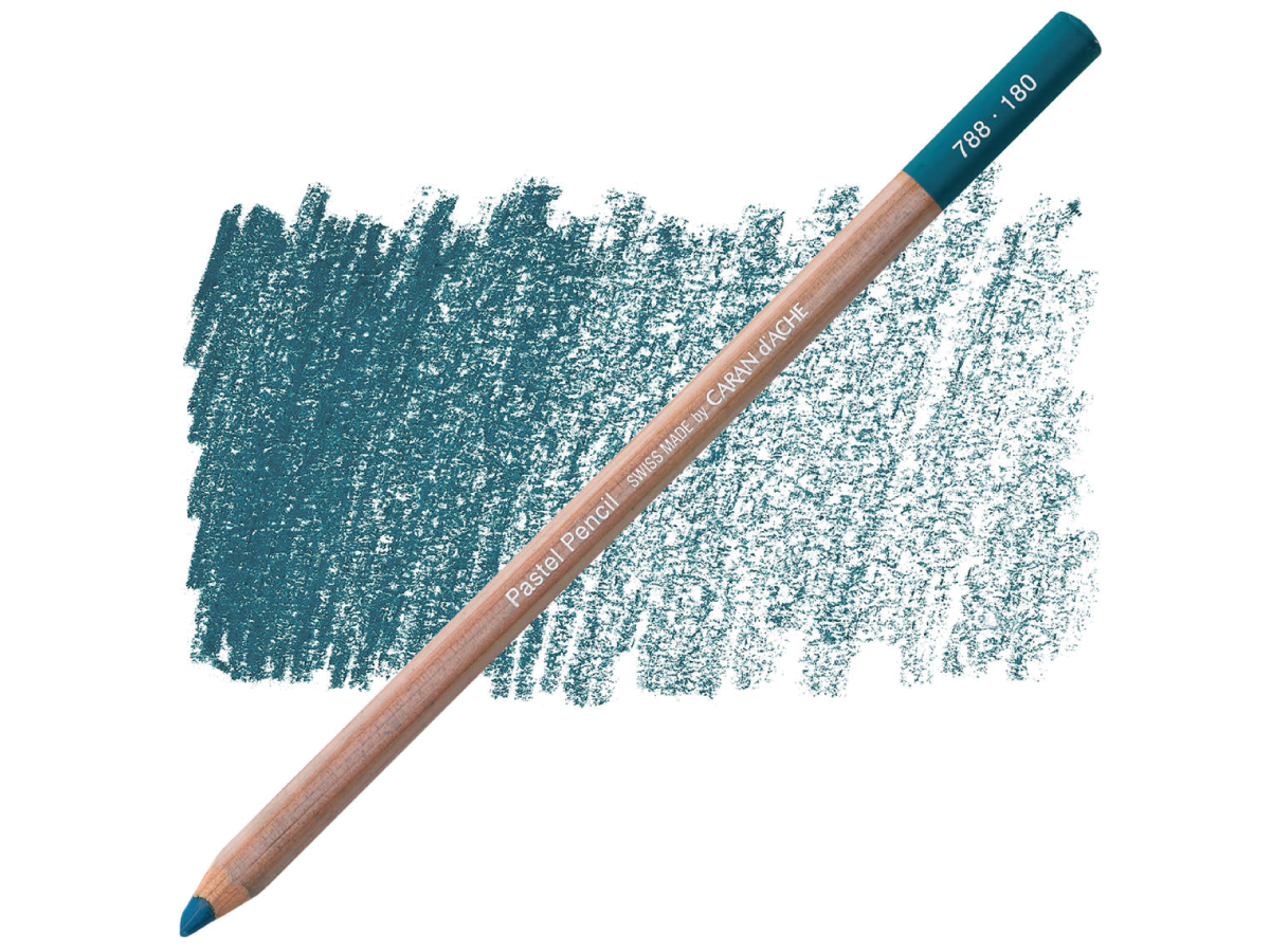CARAN D'ACHE PASTELPOTLOOD 180 MALACHITGRÜN (MALACHITE GREEN) 1