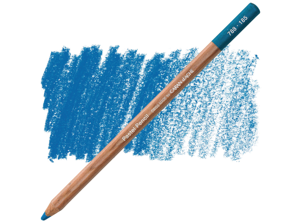 CARAN D'ACHE PASTELPOTLOOD 185 EISBLAU (ICE BLUE) 1