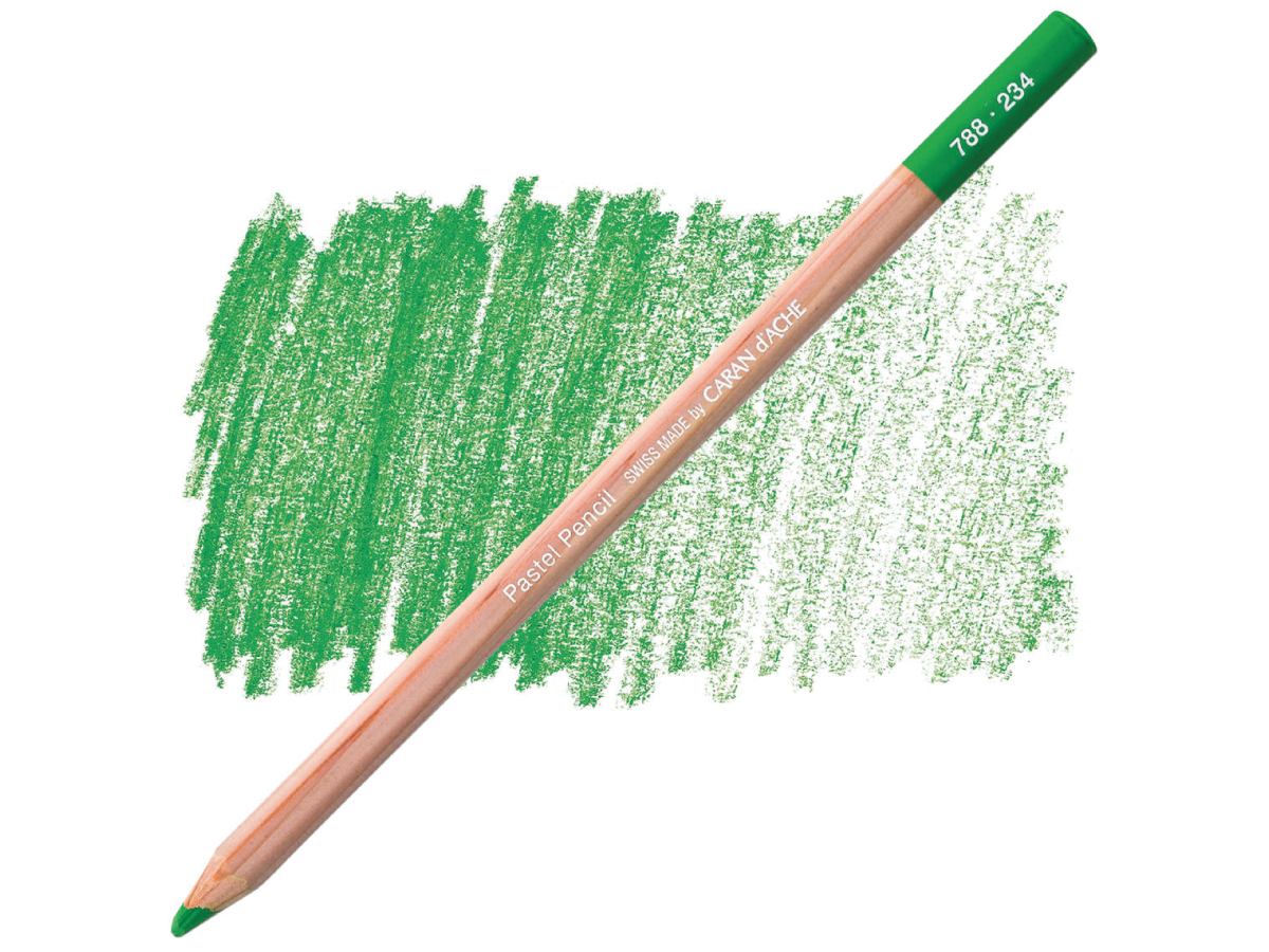CARAN D'ACHE PASTEL PENCIL PASTELLSTIFT 234 MOOSGRÜN MITTEL 30% 1