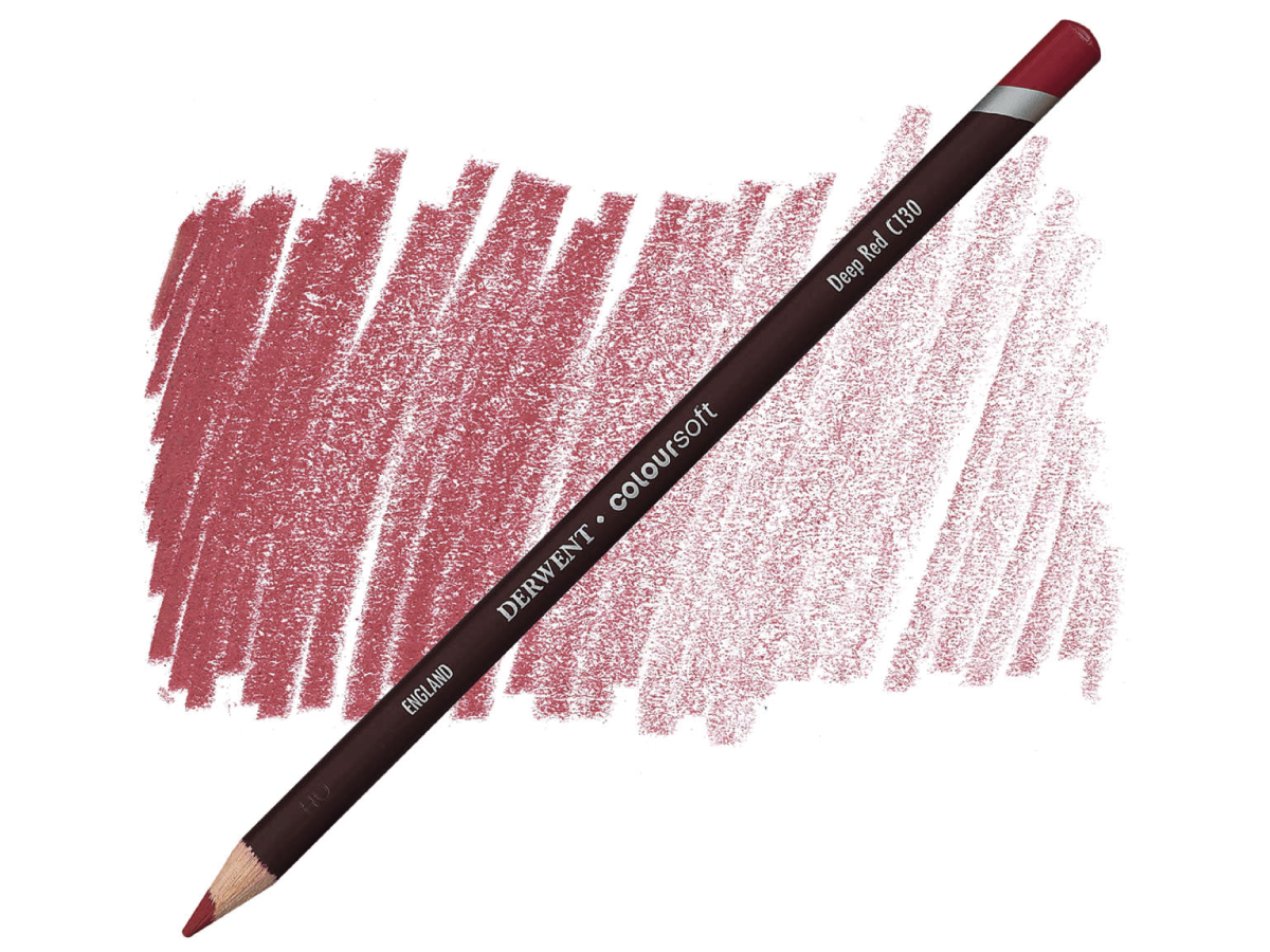 DERWENT COLOURSOFT BUNTSTIFT 130 TIEF ROT 1