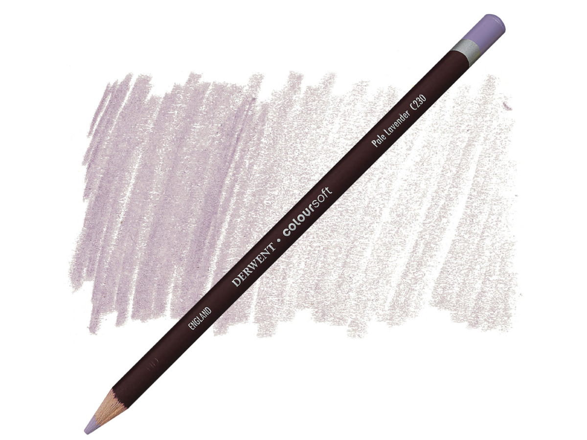 DERWENT COLOURSOFT BUNTSTIFT 230 PALE LAVENDER 1